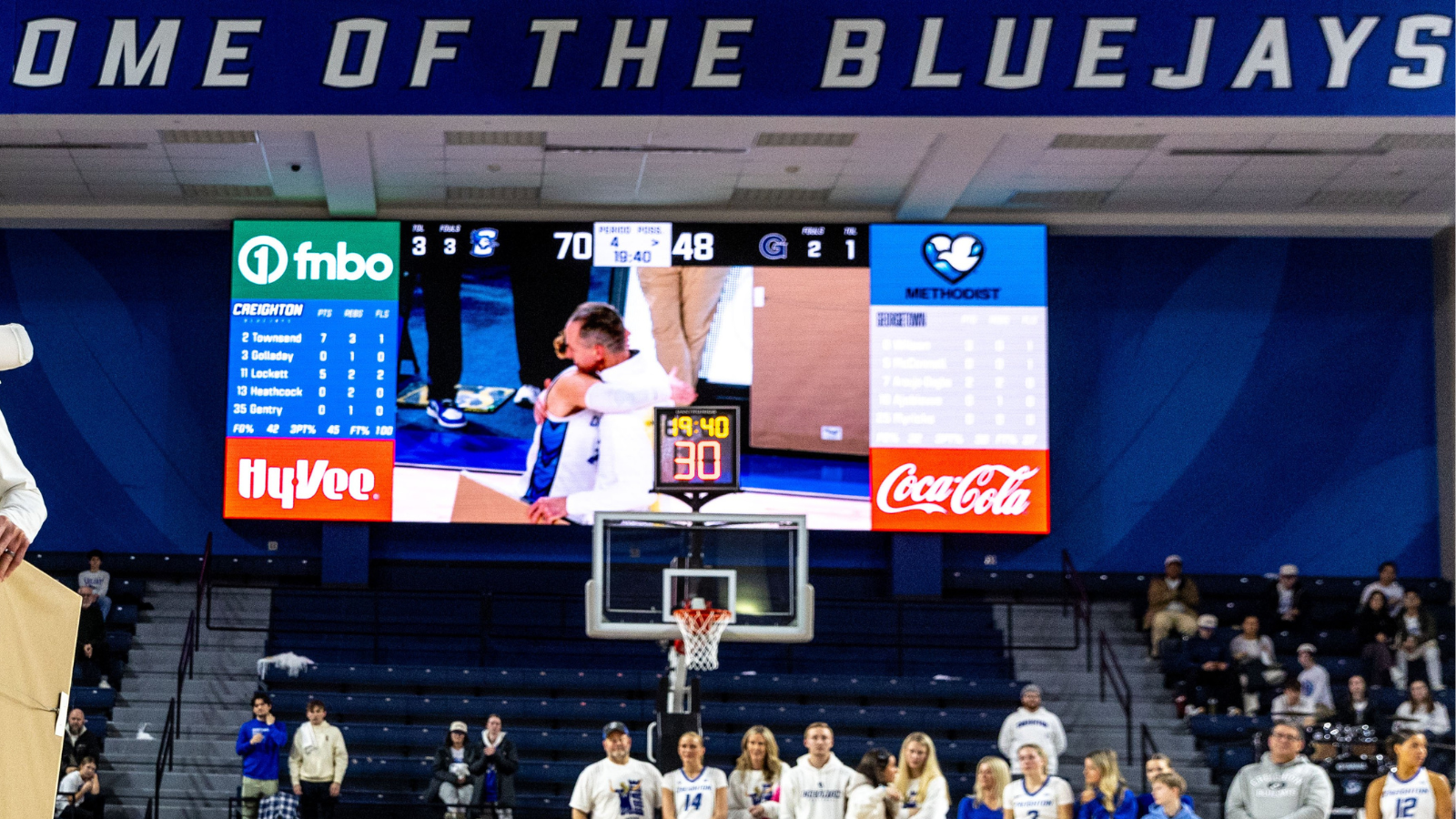 New video boards top Creighton's list of over $1 million in renovations to Sokol Arena